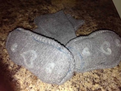 DIY Simple and Easy Baby Booties