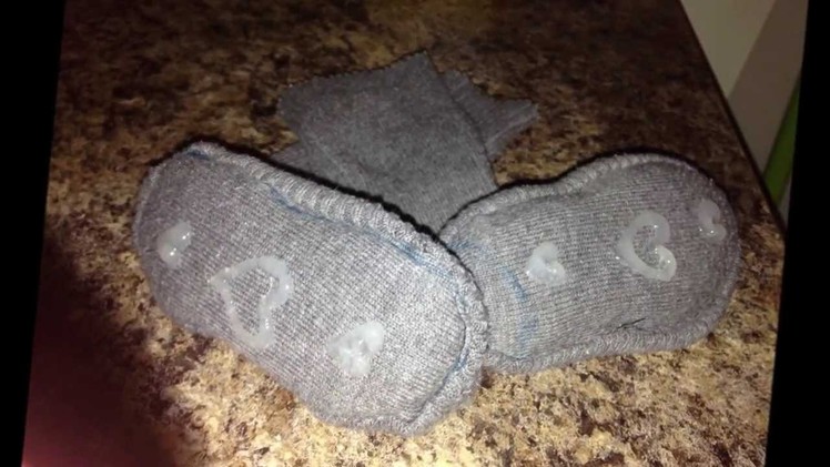DIY Simple and Easy Baby Booties