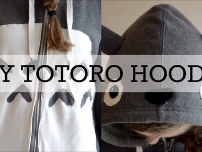 DIY Totoro hoodie.