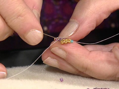 Gail DeLuca's Peyote Stitch Beaded Bead