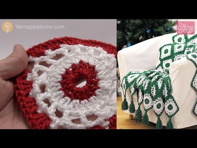 How To Crochet Happy Holidays Afghan