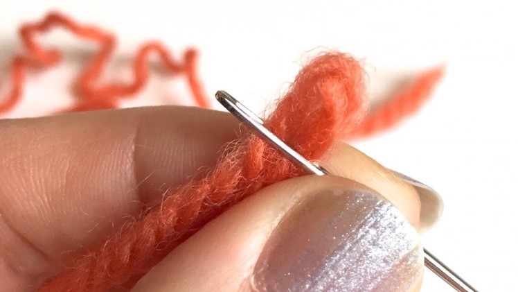 How to Easily Thread a Yarn Needle - DIY Crafts - Guidecentral