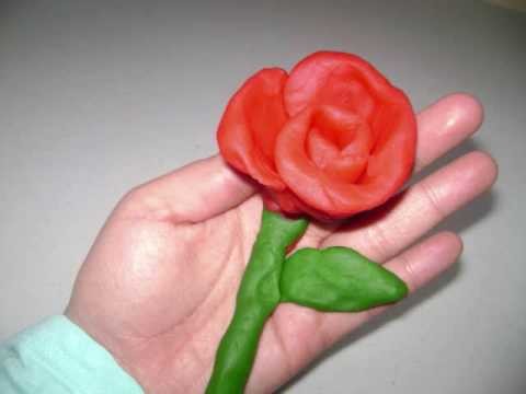 How to make a play-doh rose - EP