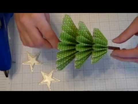 How to make a Rosette Christmas Tree Video Tutorial
