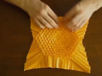 Incrediblke Origami Stacked Hexagons Tessilation Time Lapse