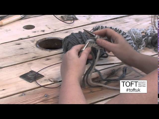 Knitting Tutorial | Brioche Stitch | TOFT