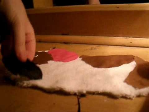 Making a guinea pig shirt craft