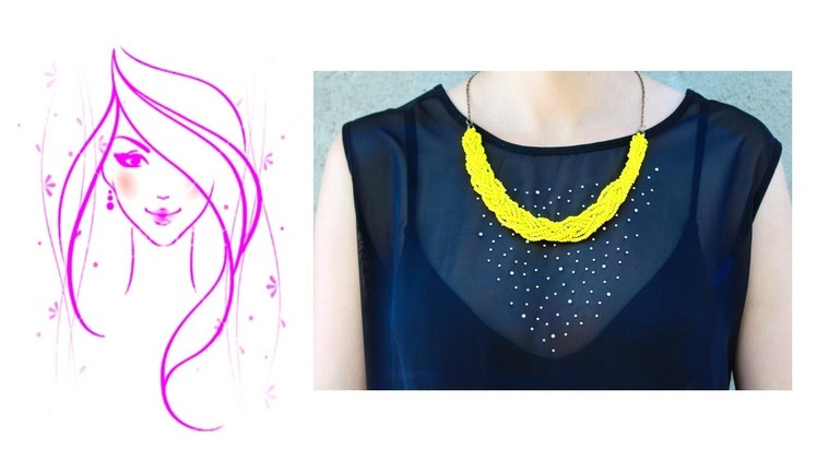 MORENA DIY: HOW TO MAKE BRAIDED BEAD NECKLACE