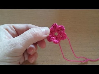 Onlineclass : how to crochet a little flower
