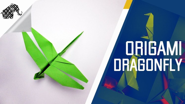 Origami How To Make An Origami Dragonfly