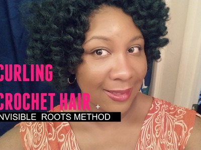 Pre-Curling Crochet Braiding Hair (Cuban Twist) + Invisible Roots Method