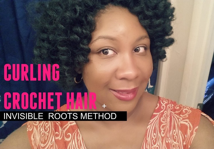Pre-Curling Crochet Braiding Hair (Cuban Twist) + Invisible Roots Method