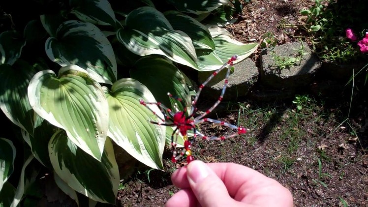 Preview of Treasures by Tiziana's Hand Beaded Dragonfly