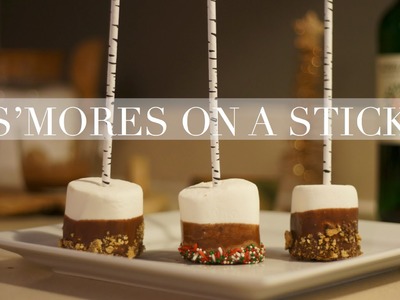 S'MORES ON A STICK | DIY