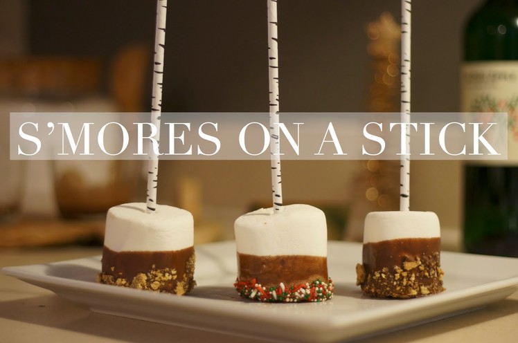 S'MORES ON A STICK | DIY