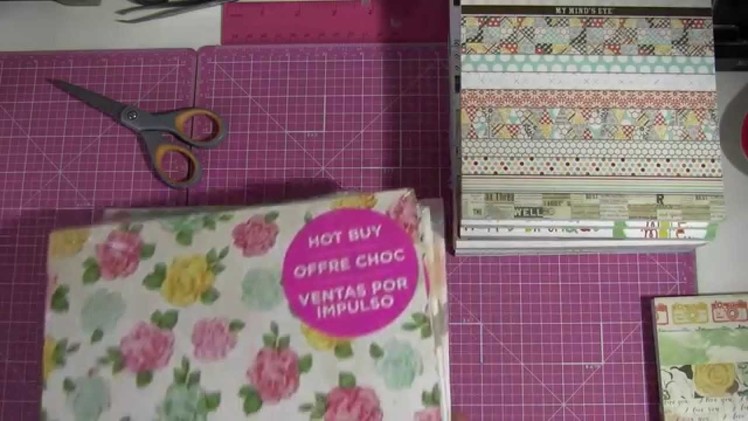 Scrapbook Paper Pad Haul From Micheal's, TJ Maxx and AC Moore