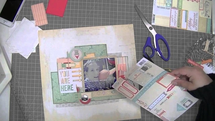 Scrapbooking Process: You are here