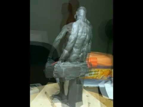 Sculpting the Male Figure: Molding and Casting Process . DIY from your room. 