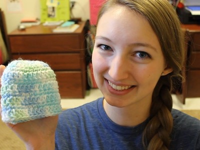 Simple Newborn Hat - Crochet pattern