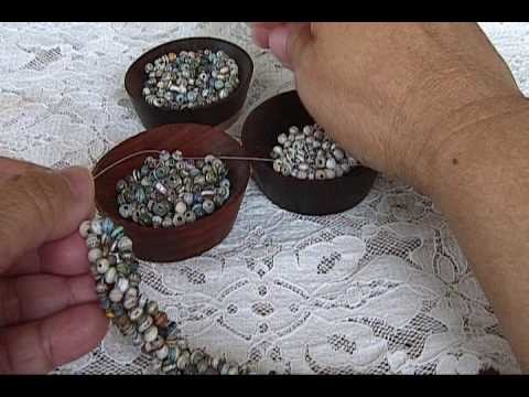 Spiral Stich With Paper Beads Kit Preview.wmv