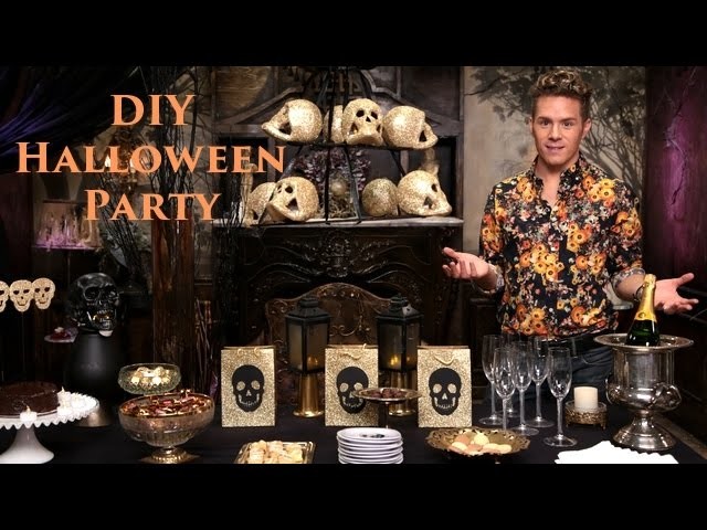 Sweets And Bubbles DIY Halloween Party