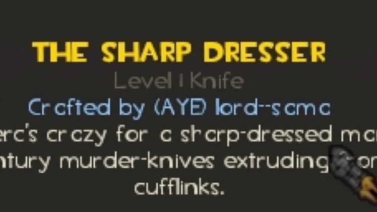 TF2 :: Crafting the "Sharp Dresser" :: New Spy's blade