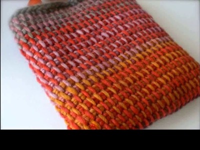 Tunisian crochet scarf pattern