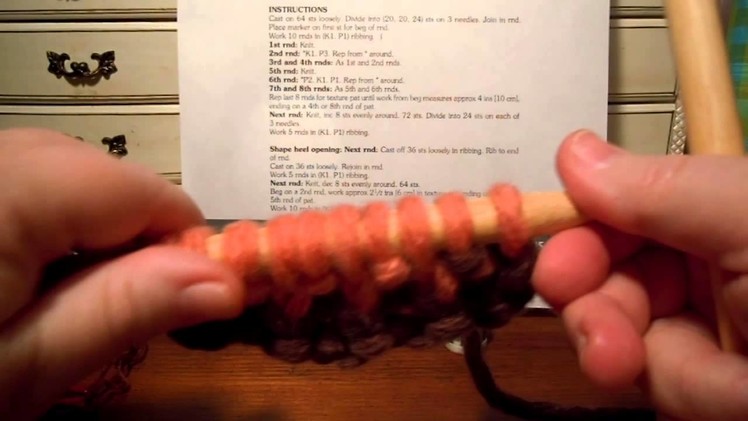 Yoga Socks Knit Along #5 - Advice for Ribbing