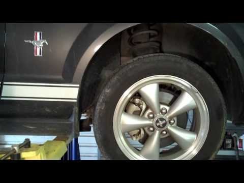 2007 Ford Mustang-How to Replace Rear Disc Brakes DIY