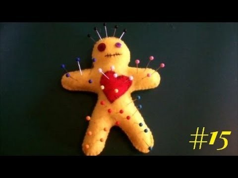 30 Day Craft Challenge #15 - VooDoo Doll Pin Cushion