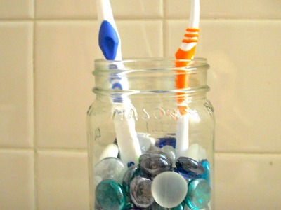 An Easy DIY Toothbrush Holder