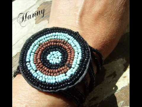 Beaded jewelry, beading embroidery by Hanny