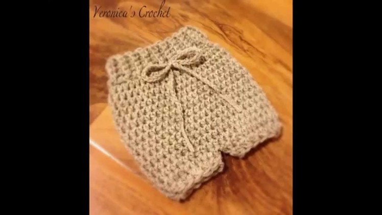 Crochet Pattern *Baby Shorts*