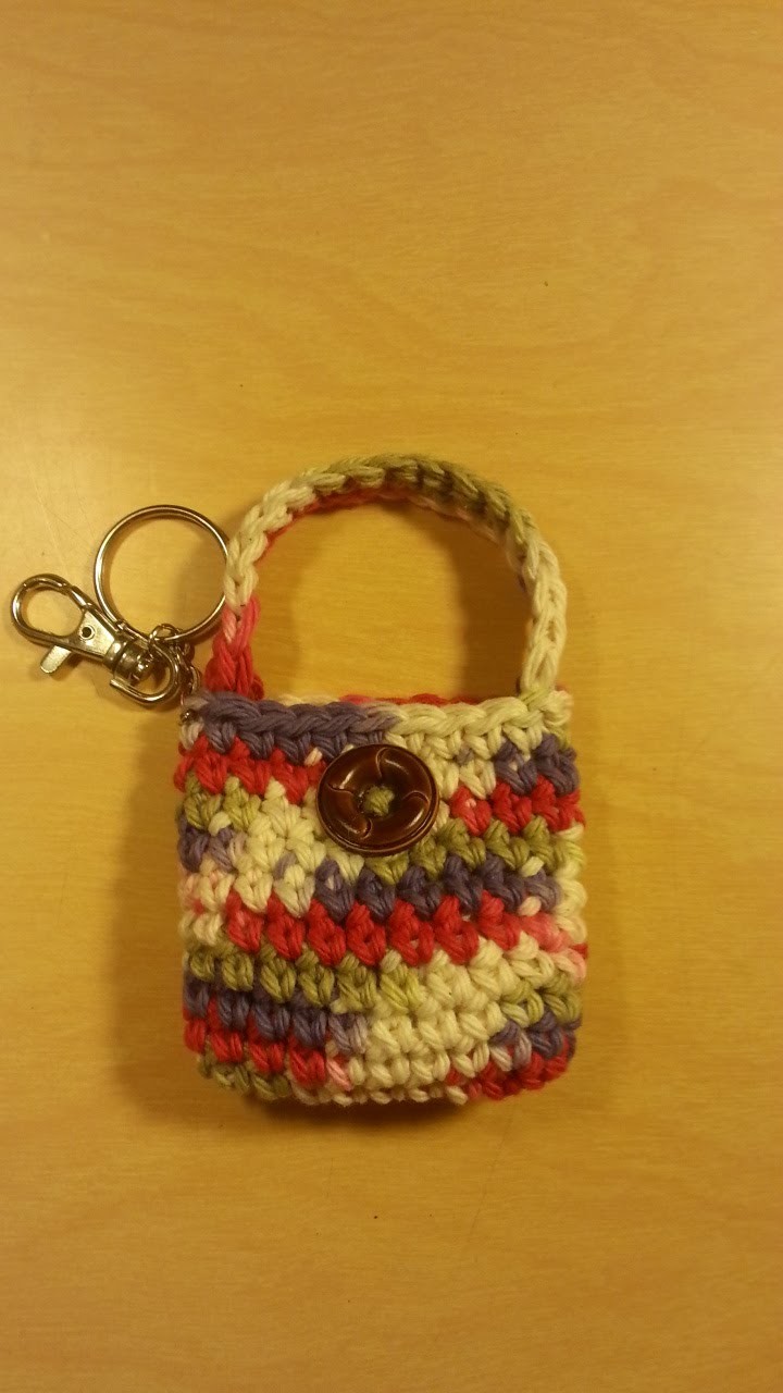 #Crochet small coin purse #TUTORIAL Idea for Crochet purse Crochet project