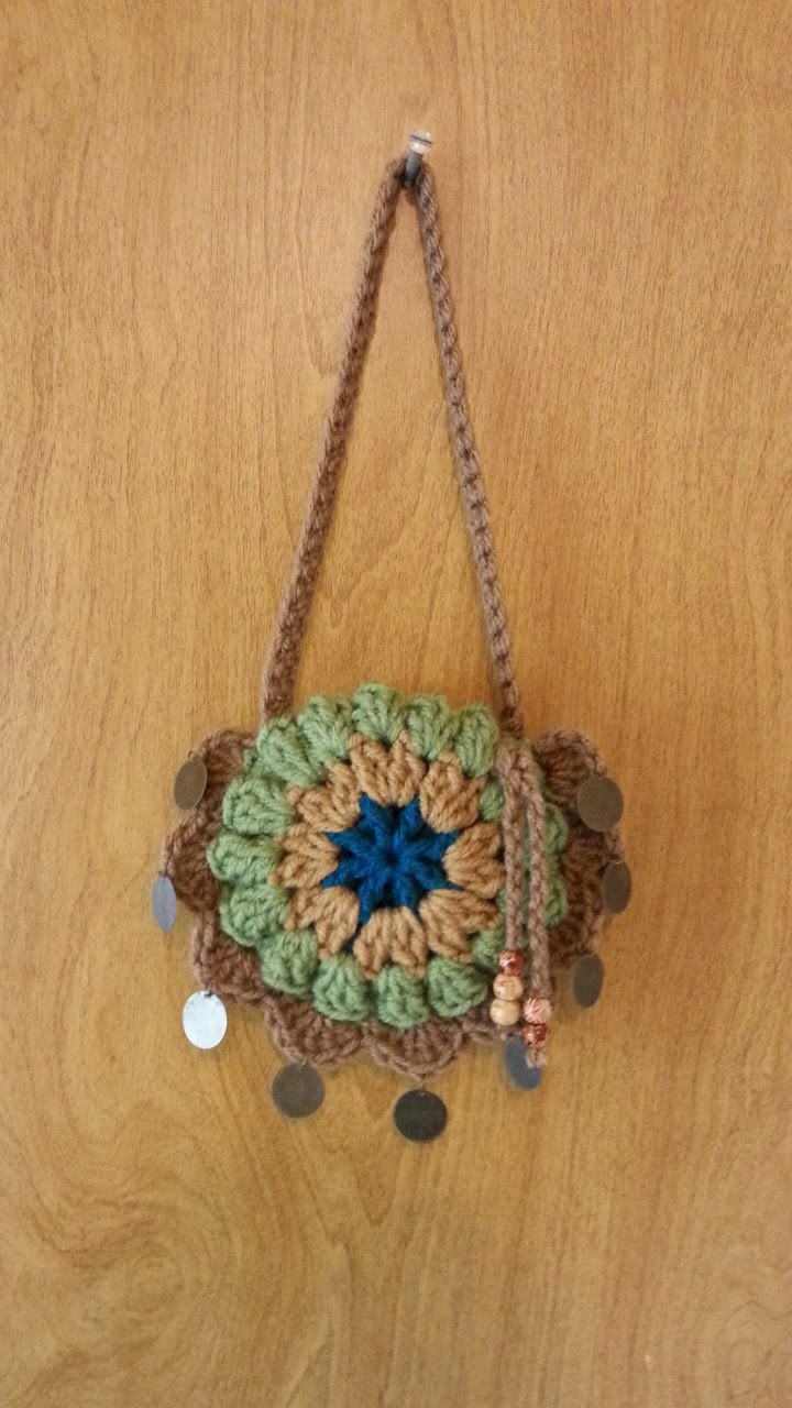 #Crochet small Handbag Purse #TUTORIAL DIY CROCHET BAGS FREE