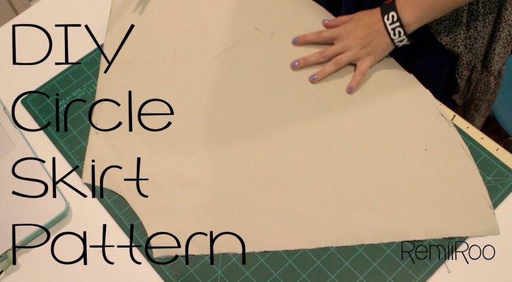 DIY: Circle Skirt Pattern | RemiiRoo
