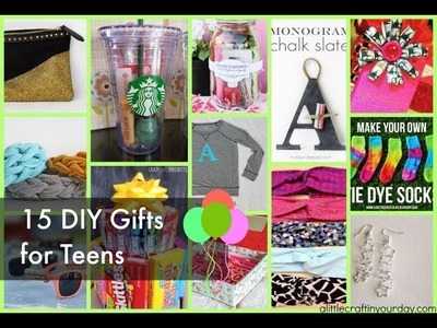 DIY Gifts for Teens