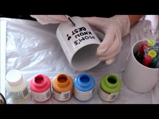 DIY Mother's Day Gift Idea - Personalized Cup