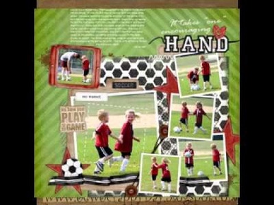 DIY Sports scrapbooking making ideas