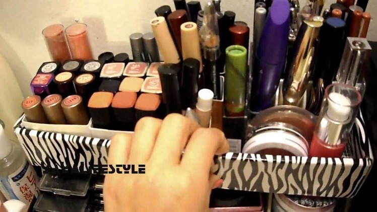 DIY Vanity & Makeup Storage Ideas