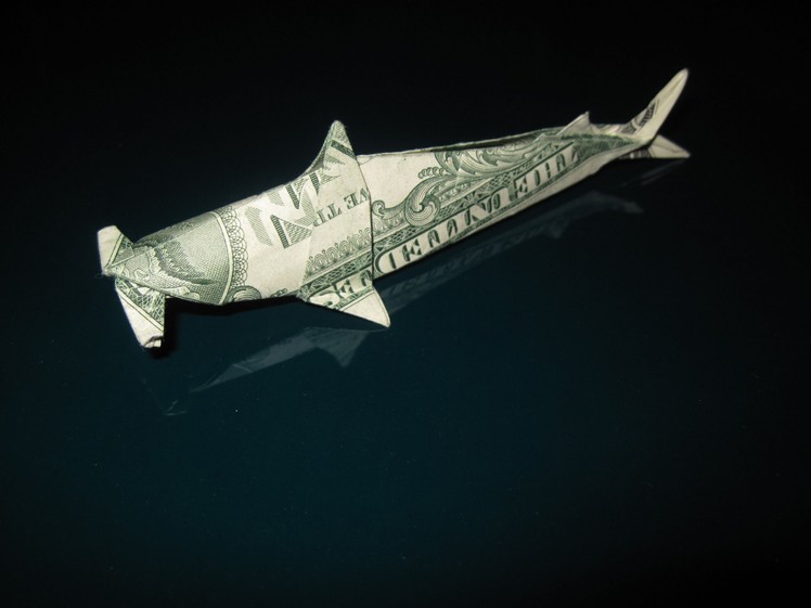 Dollar Origami: Won Park Shark (Fin Clinic)