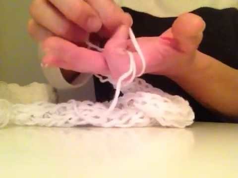 Finger Knitting, Double thread