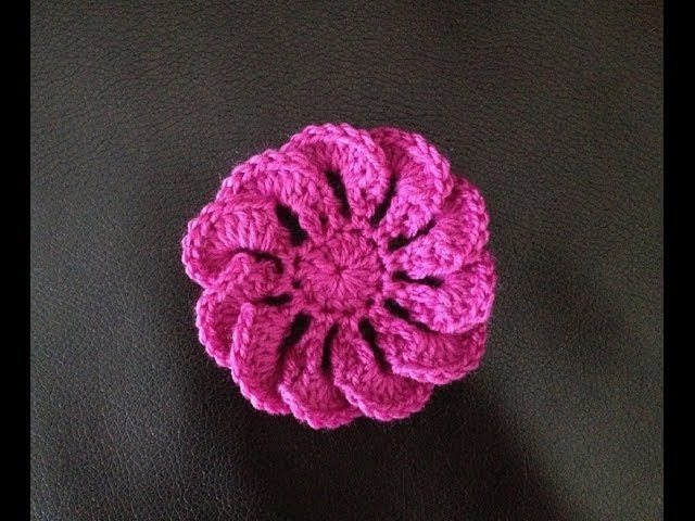 How to Crochet a Flower Pattern #20 by ThePatterfamily