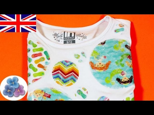 How to make a T Shirt Image Transfer to Fabric DIY Projects Gel Medium Transfer DIY Mathie