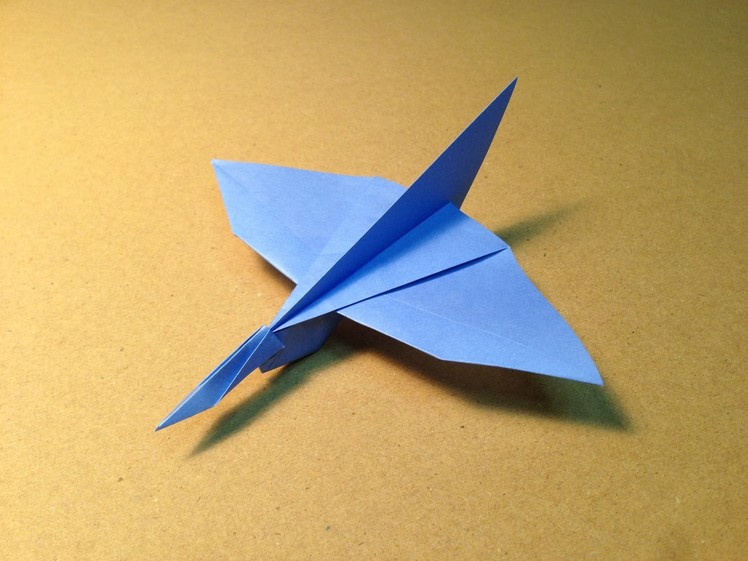 How to make an Origami Plane. Common Kingfisher