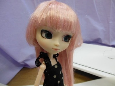 How to make doll outfit knit dress of the waterdrop pattern.★For your Pullip