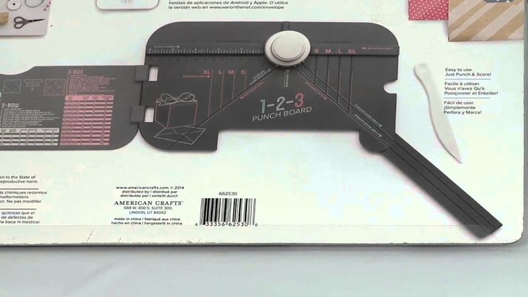 Latest & Greatest: The 1-2-3 Punch Board from American Crafts.We R Memory Keepers
