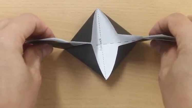 Make your own origami mortarboard (graduation cap)