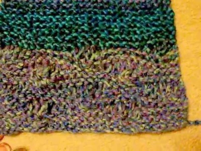 My Easy to Knit Scarf