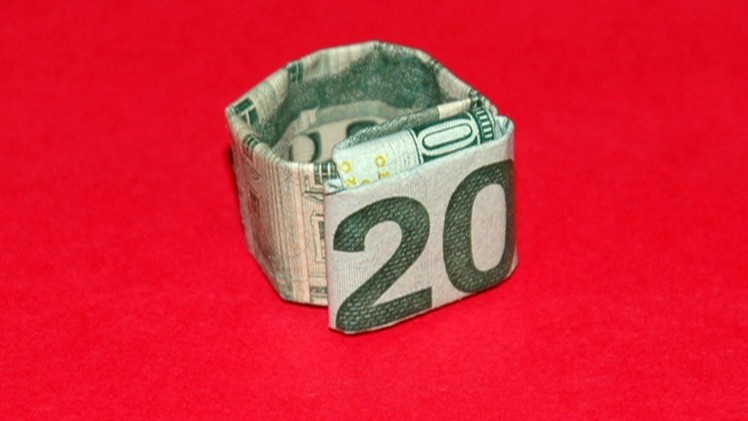 Origami Dollar Ring - How To Make An Origami Dollar Ring